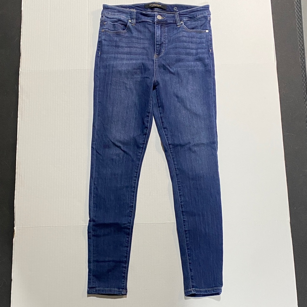 Liverpool Dark Blue Skinny Jeans